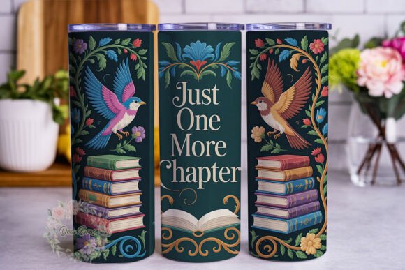 Download Book Lover's Ornate Design 20oz Tumbler - Love Collection