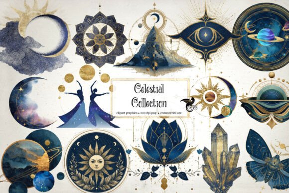 Download Celestial Collection - 200 PNG - Celestial Collection