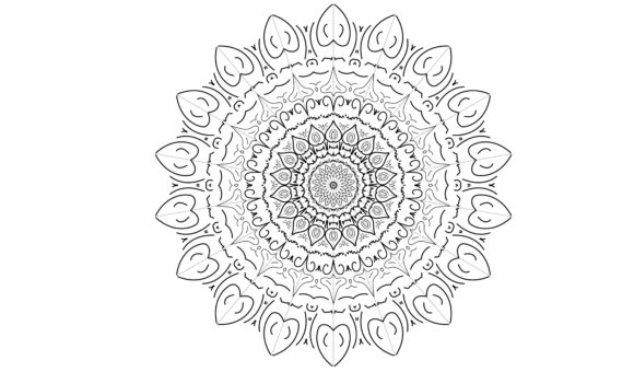 Download Lace Ornament Mandala Design Template - Mandala design Collection