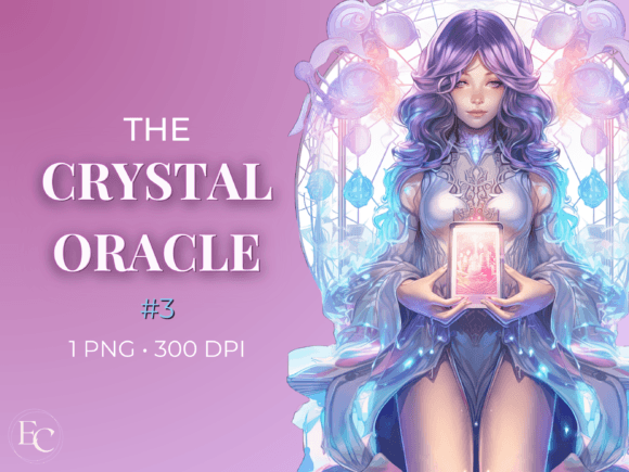 Download Pastel Psychic Tarot Reader Sublimation - Chic Collection