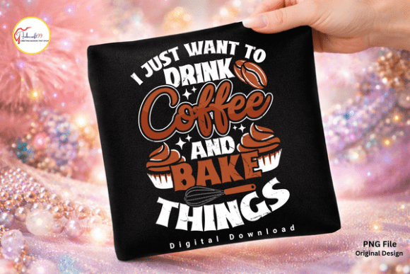 Download Coffee Lover Baker Funny Baking PNG - Love Collection